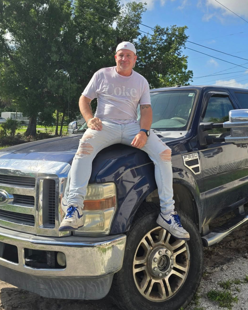 Me on truck - Florida Junk Removal